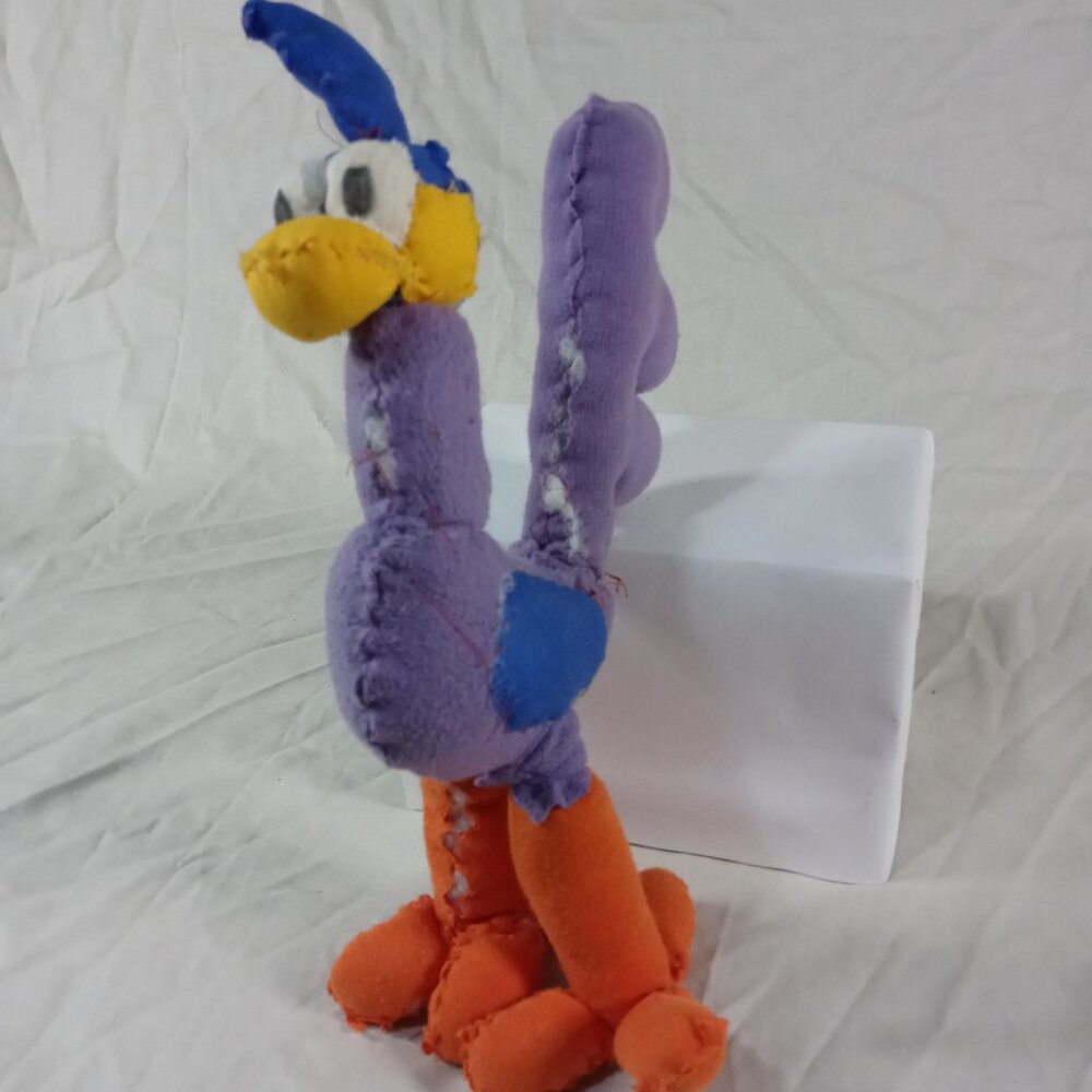 Handmade Warner Bros Road Runner Medium Size Plushie *NEW*